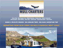 Tablet Screenshot of mullcharters.com
